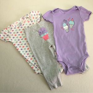 Carter's Three-piece Ice Cream Set